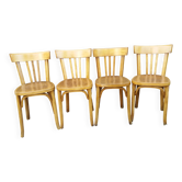 Set of 4 Baumann bistro chairs