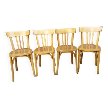 Set of 4 Baumann bistro chairs