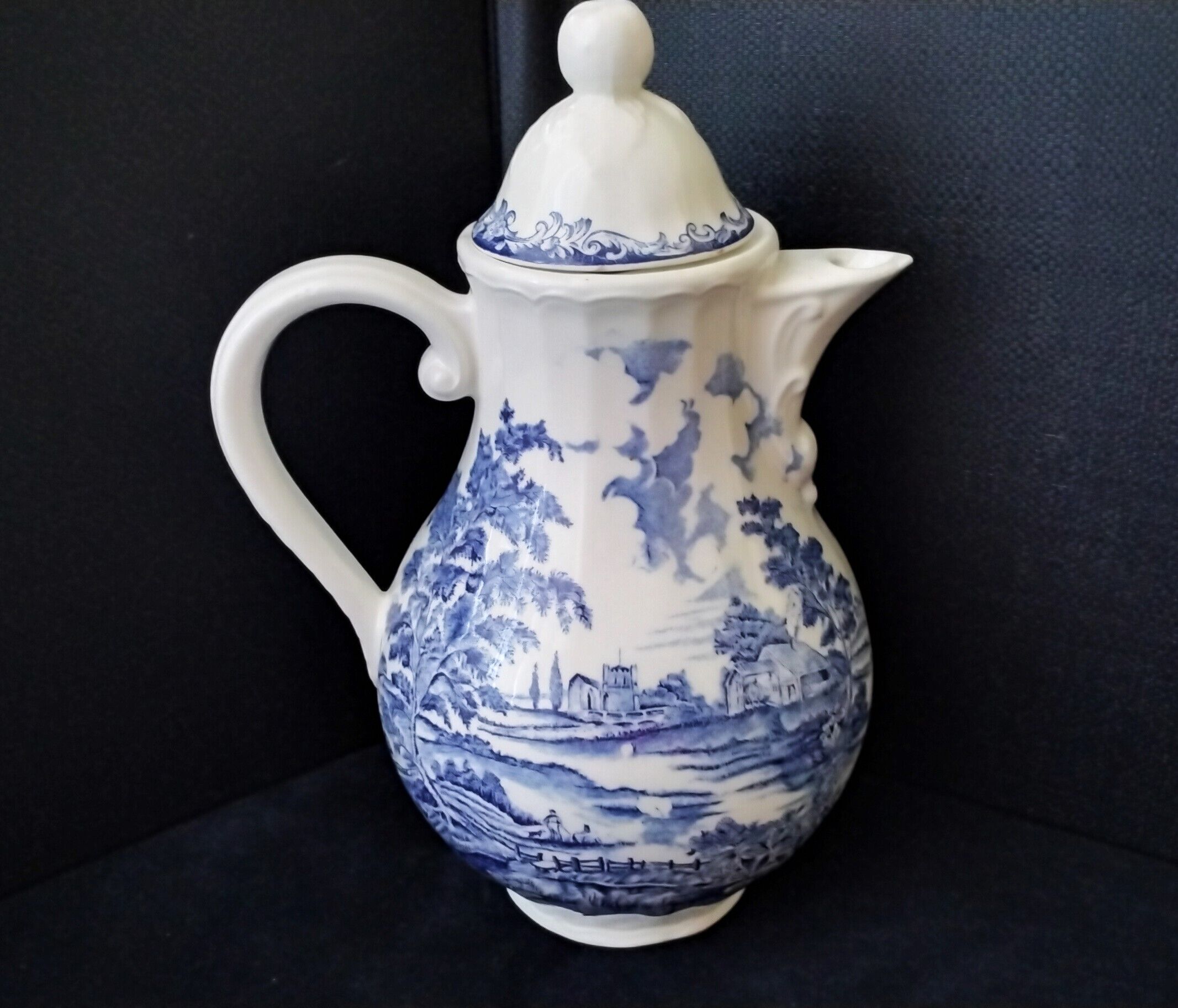 Lunéville earthenware coffee pot "English Style" model