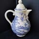 Lunéville earthenware coffee pot "English Style" model