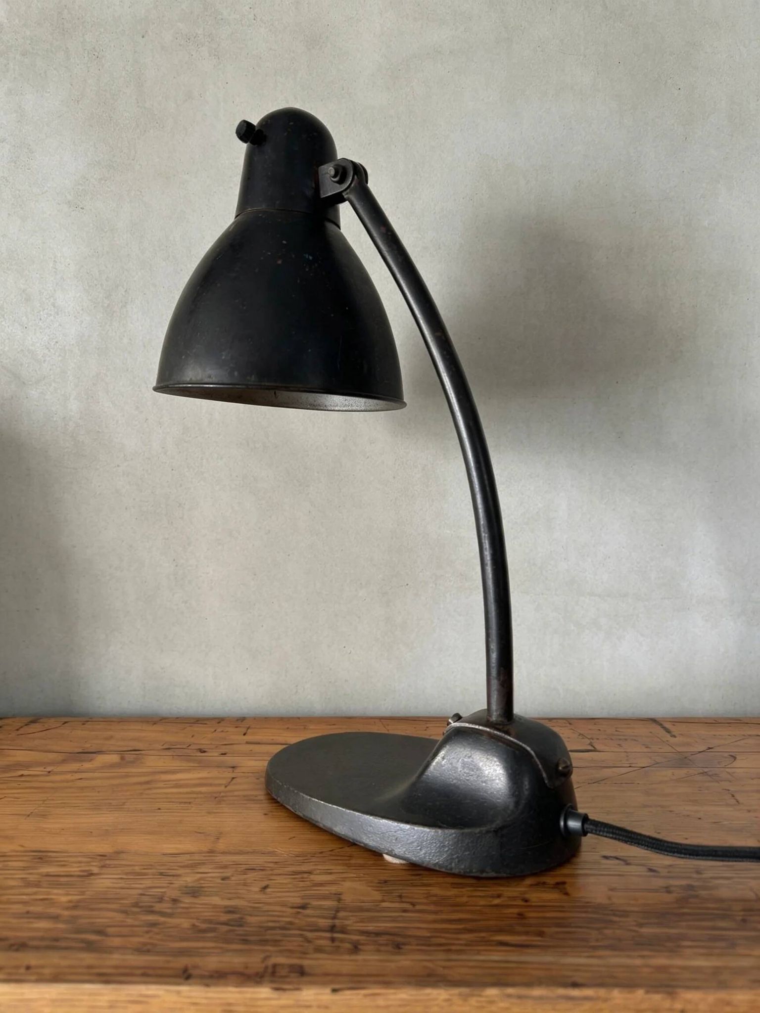 Siemens Schuckertwerke L299 1930s Bauhaus desk lamp