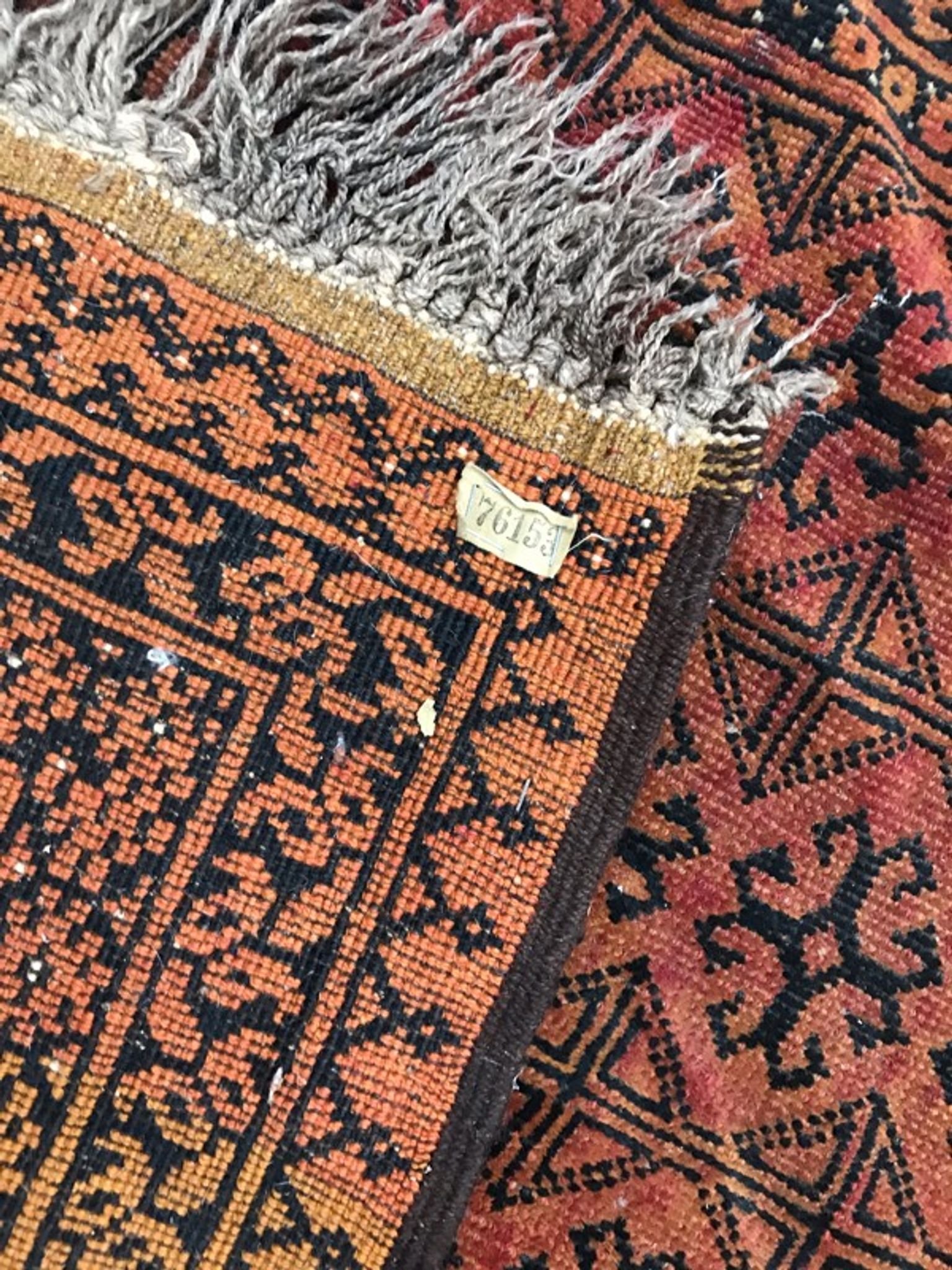 Tapis vintage turkmen afghan 105x152 cm