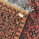 Carpet vintage made afghan turkmen hand 105 x 152 cm