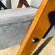 Pair of vintage design armchairs 'Bunny' 60s