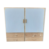 Vintage toilet cabinet