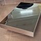 Rectangular mirrored coffee table Cidue 1970