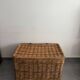 Large vintage wicker trunk