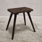 Antique 1911 Vintage Brutalist Industrial Stool