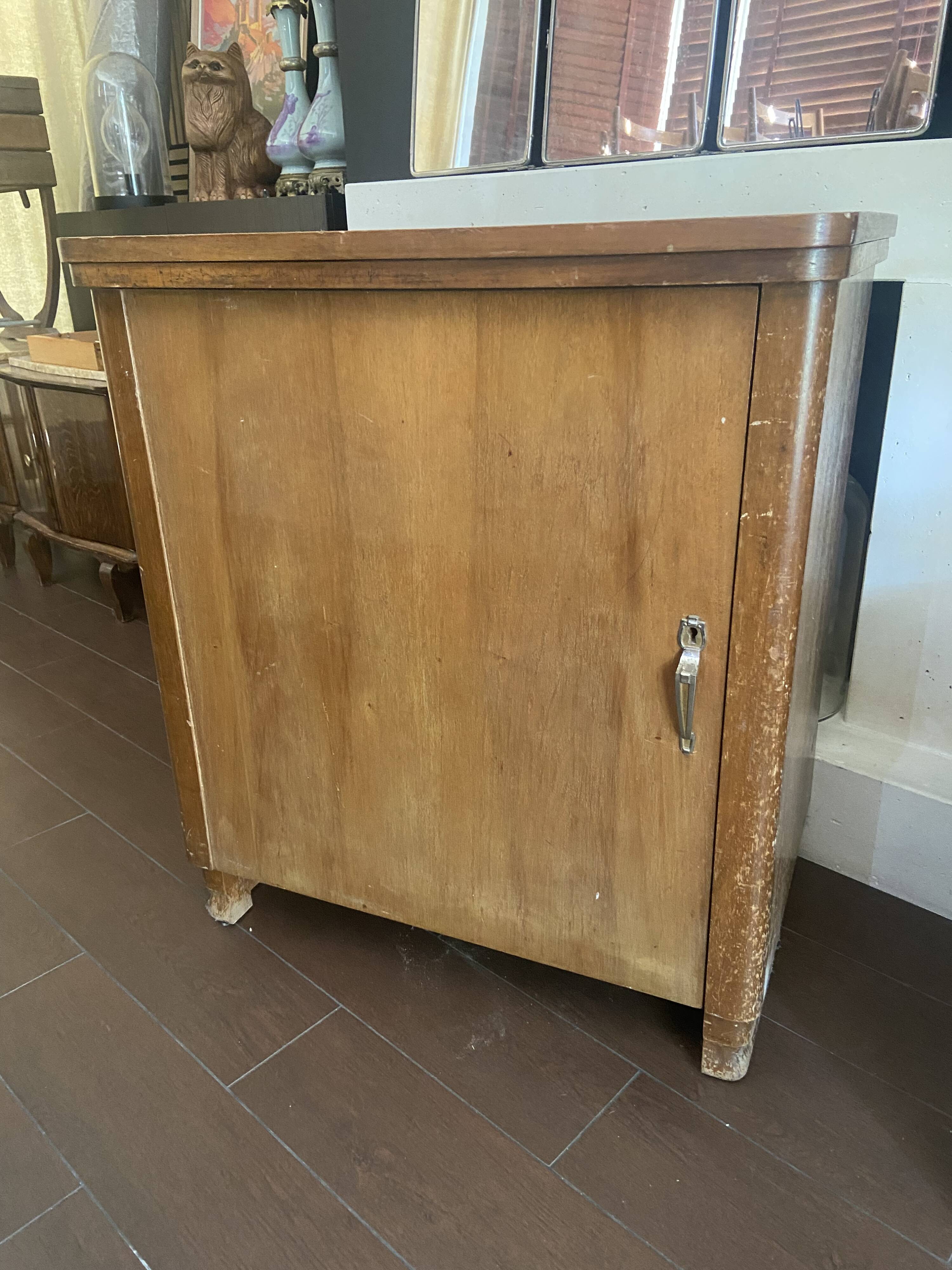Vintage dressmaker's furniture in its original condition