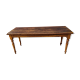 Table de ferme bistrot bois