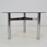 Design Chrome Coffee/Side Table, Czechoslovakia,circa 1980’s.