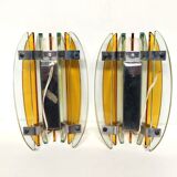 Wall Lights made by  Veca, 1970s, Set of 2