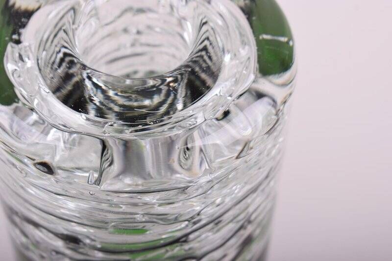 Mid-Century Vase by F. Vízner for Glasswork Škrdlovice, Czech, 1970s