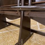 Double wooden cinema seats