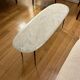 Table basse AM.PM marbre blanc