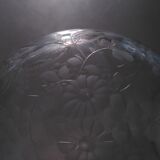 Vase ball engraved floral pattern