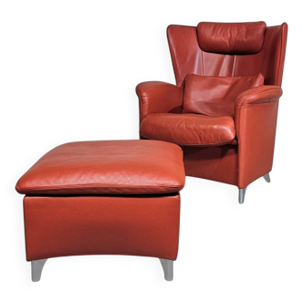 Fauteuil / repose-pieds DS-23 de sede