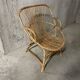 Fauteuil en rotin années 60