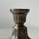 Large metal table candle holder