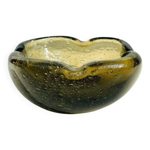 cendrier en verre bulle - design