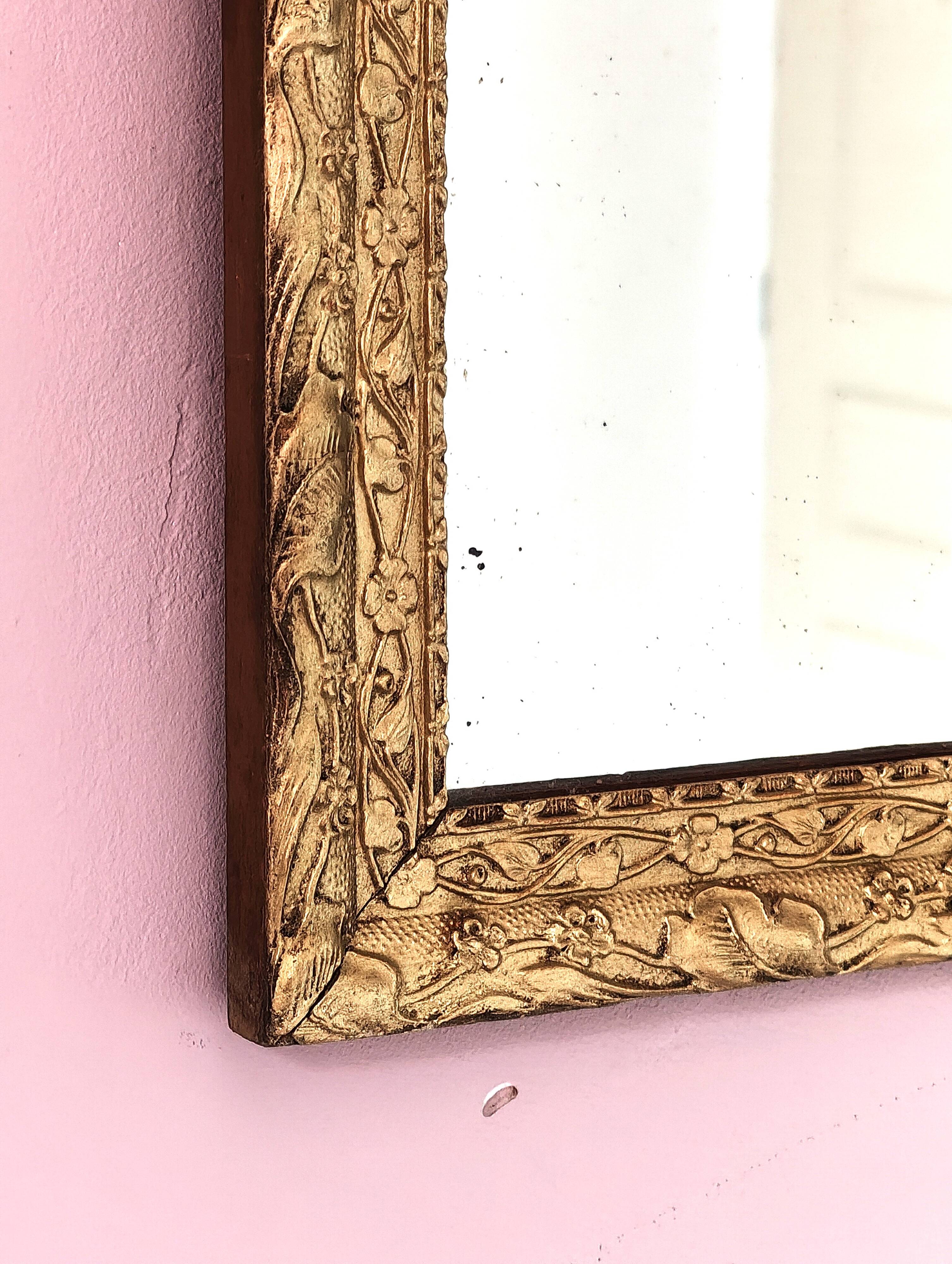 Miroir rectangulaire Art déco