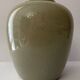 Polychrome vase and celadon XIX Naniwaya Okita Japan Nippon
