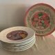 6 gien Marie-Pierre Boitard's Delights dessert plates