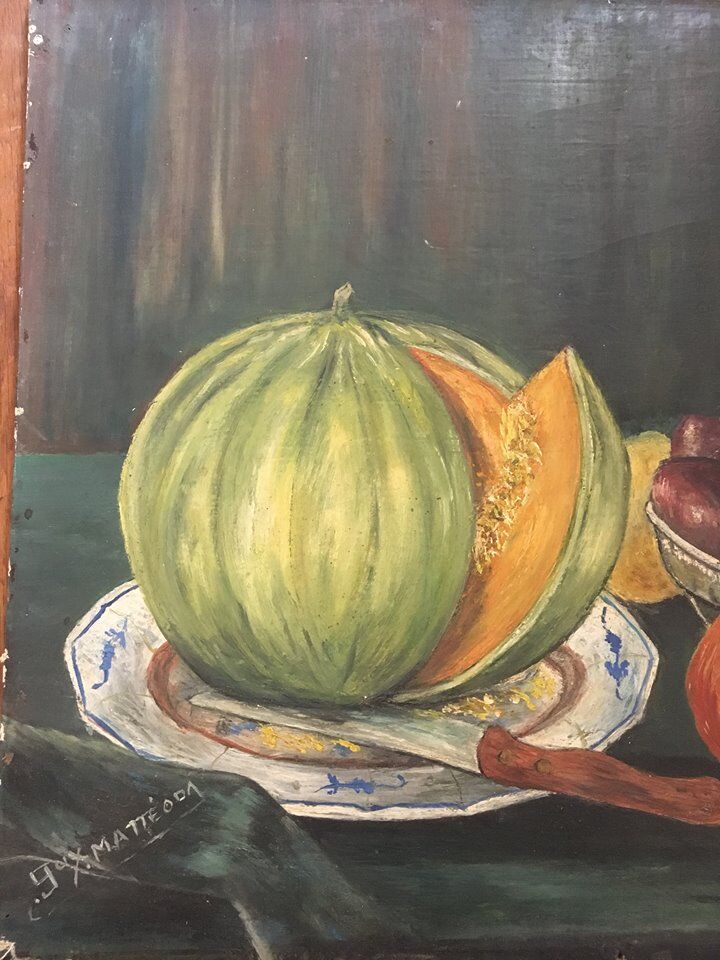 Nature table dead fruit