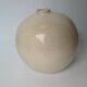 Vase boule céramique craquelée