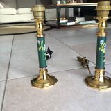 Two lamp bases