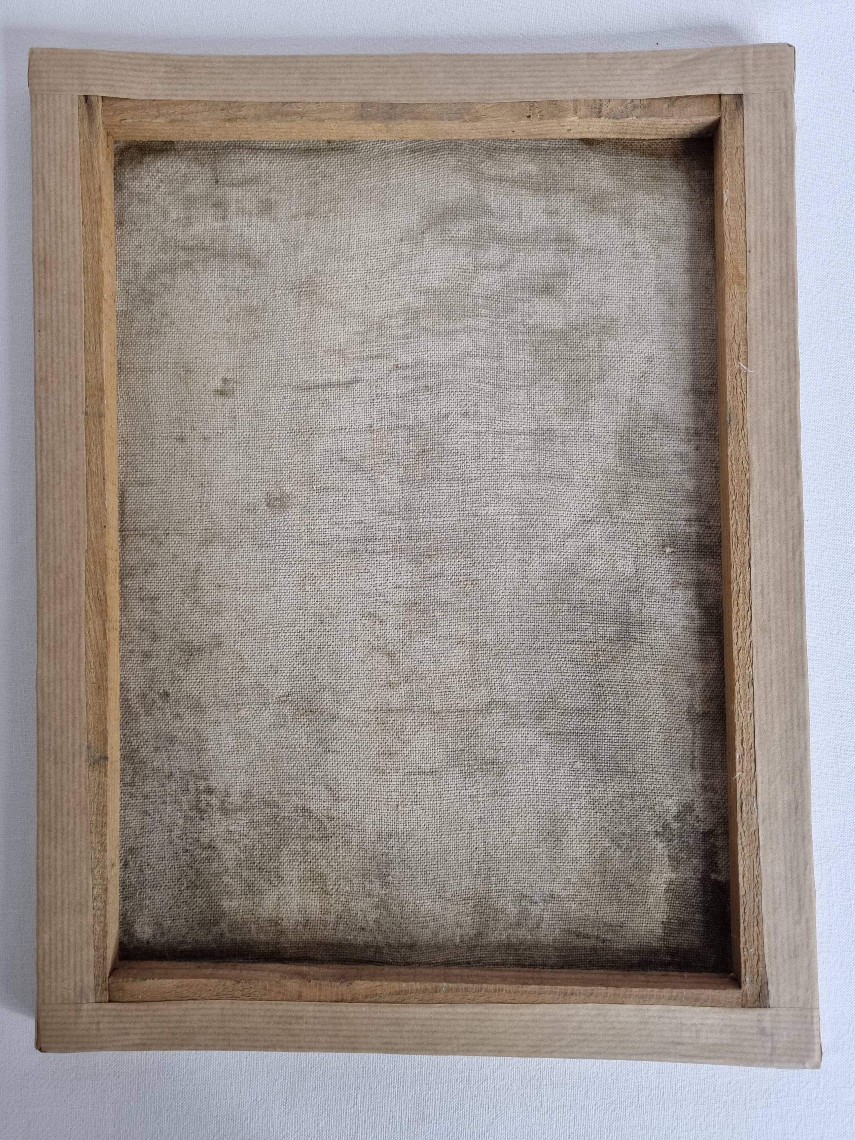Portrait d'une jeune femme, étude d'artiste, années 50