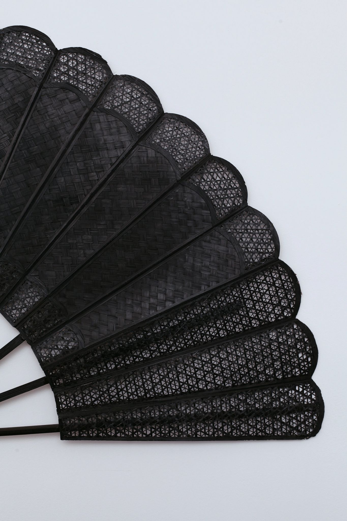 Large fan dark canage - 144 cm
