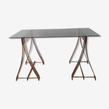 Bureau vintage de Tiberi et Gacita avec Rodet