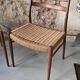 Arne Wahl Iversen - Pair of chairs GS-70 Ed. Glyngore Stolefabrik 1960 DK