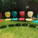 6 chaises vintage Henriette
