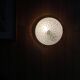 Antique glass wall sconce, round ceiling light, 20 cm