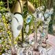 Magnificent Cascade Chandelier in Brass & Crystal Glass 1970s Vintage