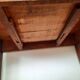 Antique farmhouse table with drawer