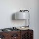 Collectible Space Age Table / Desk Lamp in Steel and Plexiglass Voghera by Zonca