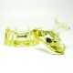 Art Deco bonbonniere, crystal, Moser, Czechoslovakia, 1930s