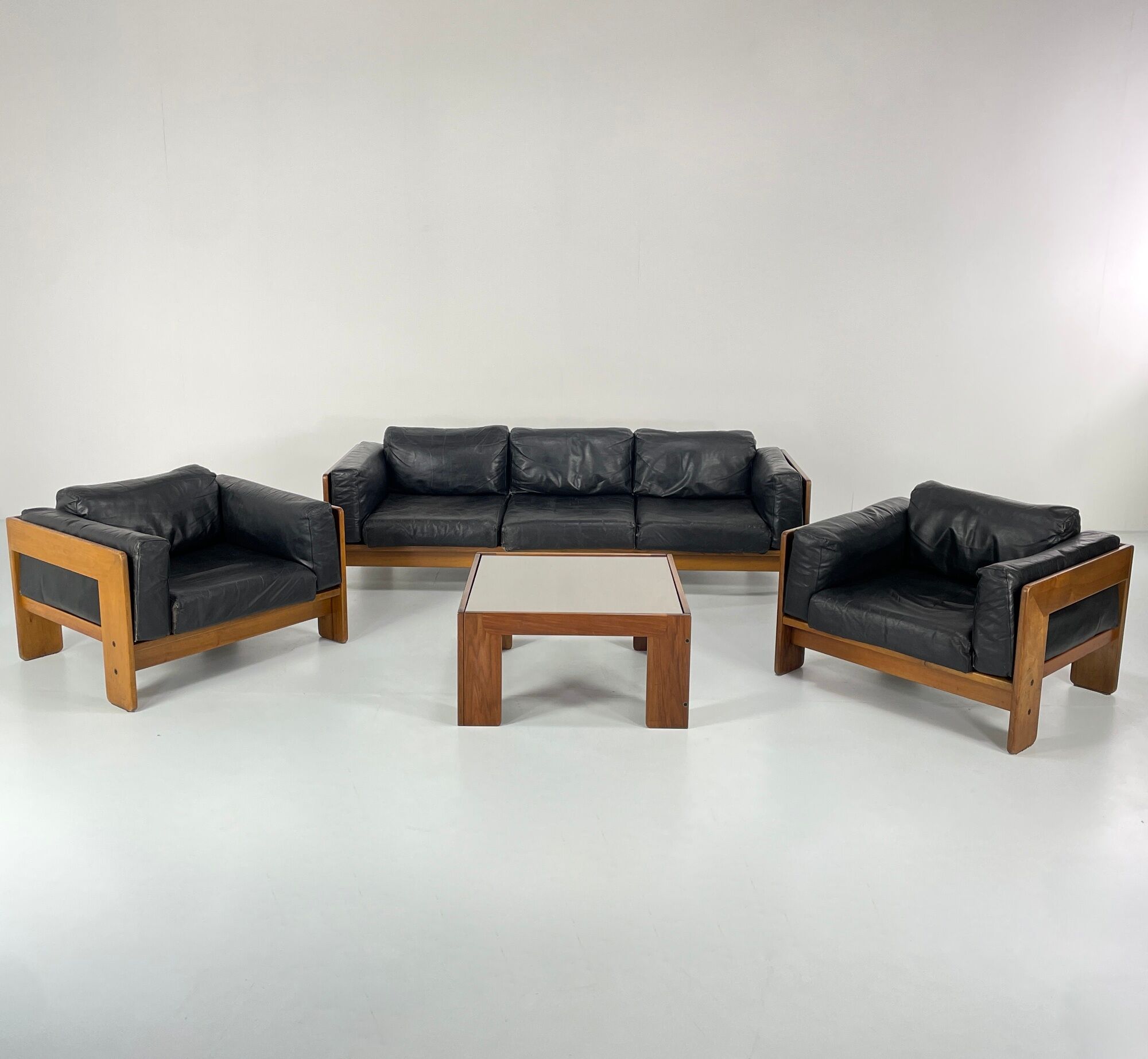 Salon set "Bastiano" by Tobia Scarpa & Afra Scarpa for Gavina, Italy 1960s.