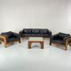 Salon set "Bastiano" by Tobia Scarpa & Afra Scarpa for Gavina, Italy 1960s.