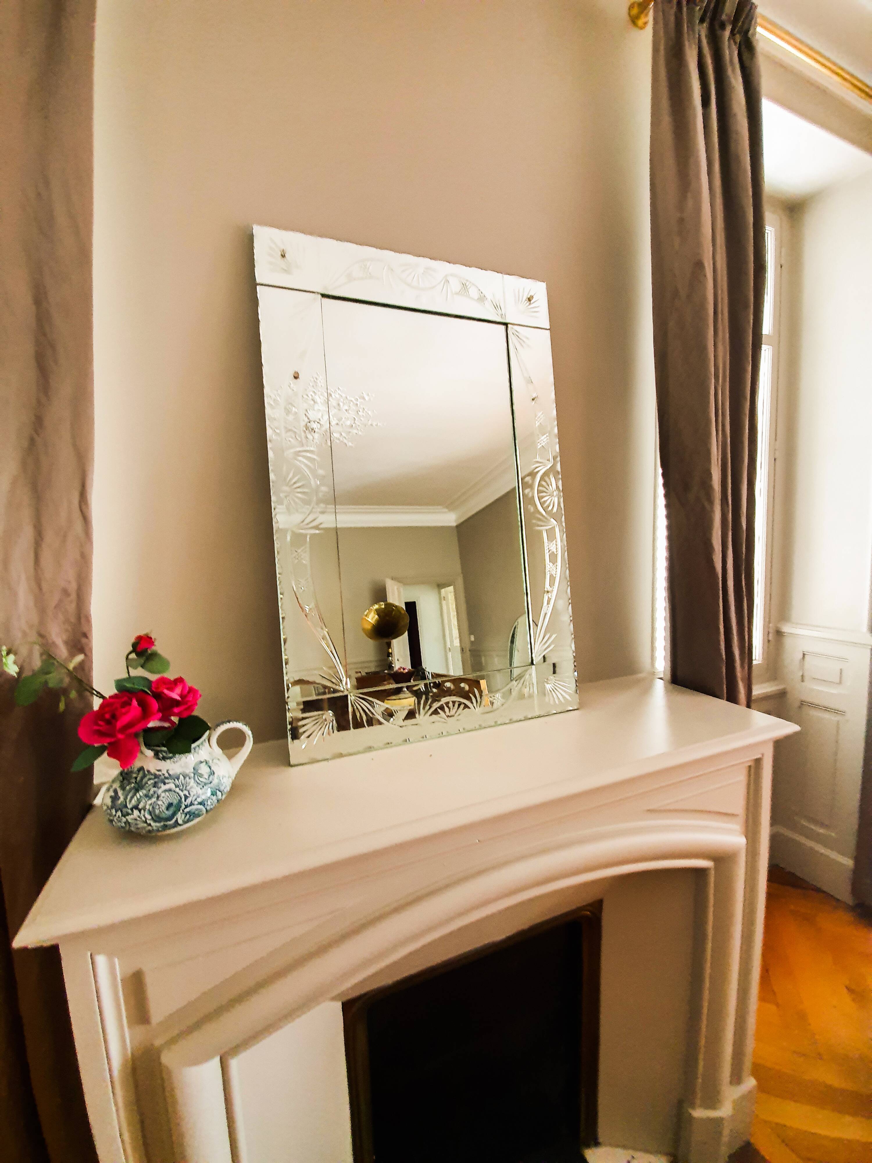 Miroir vénitien art déco