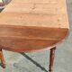 Table 6 pieds louis philippe noyer 2m25