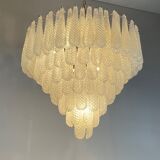 Venetian chandelier in Murano glass circa 1980