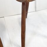 Pair of vintage brutalist stools 1960
