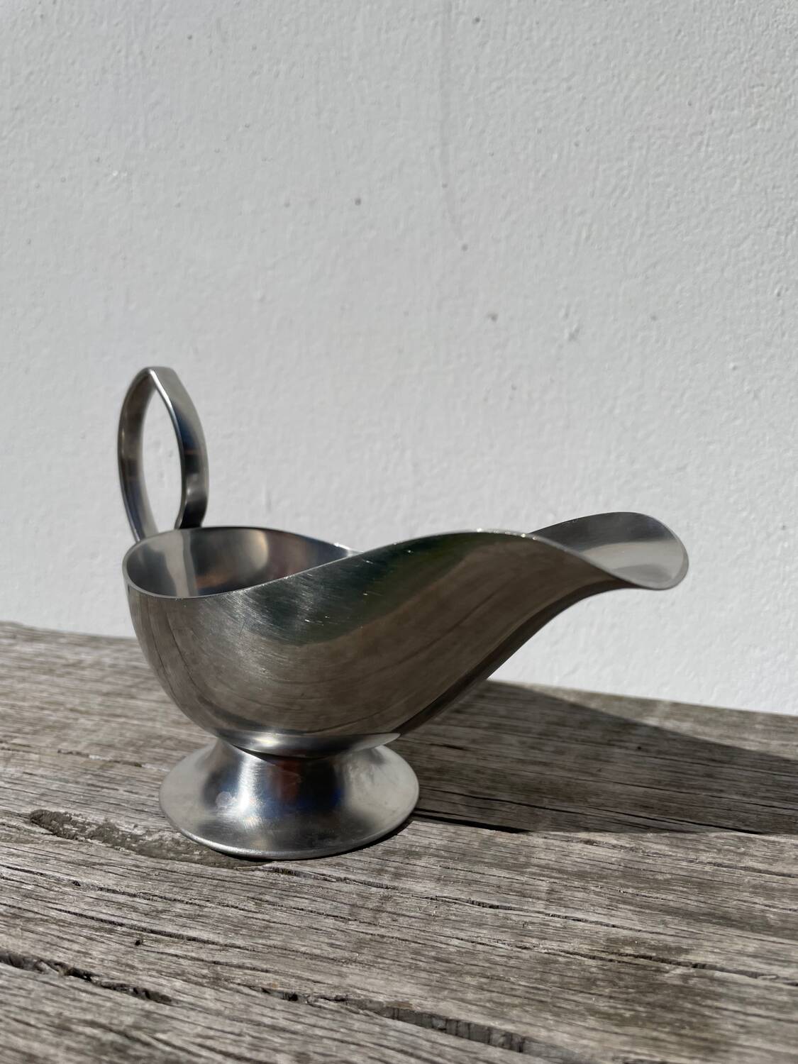 Saucière Royal BB métal argenté