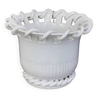 Émile Tessier earthenware flowerpot