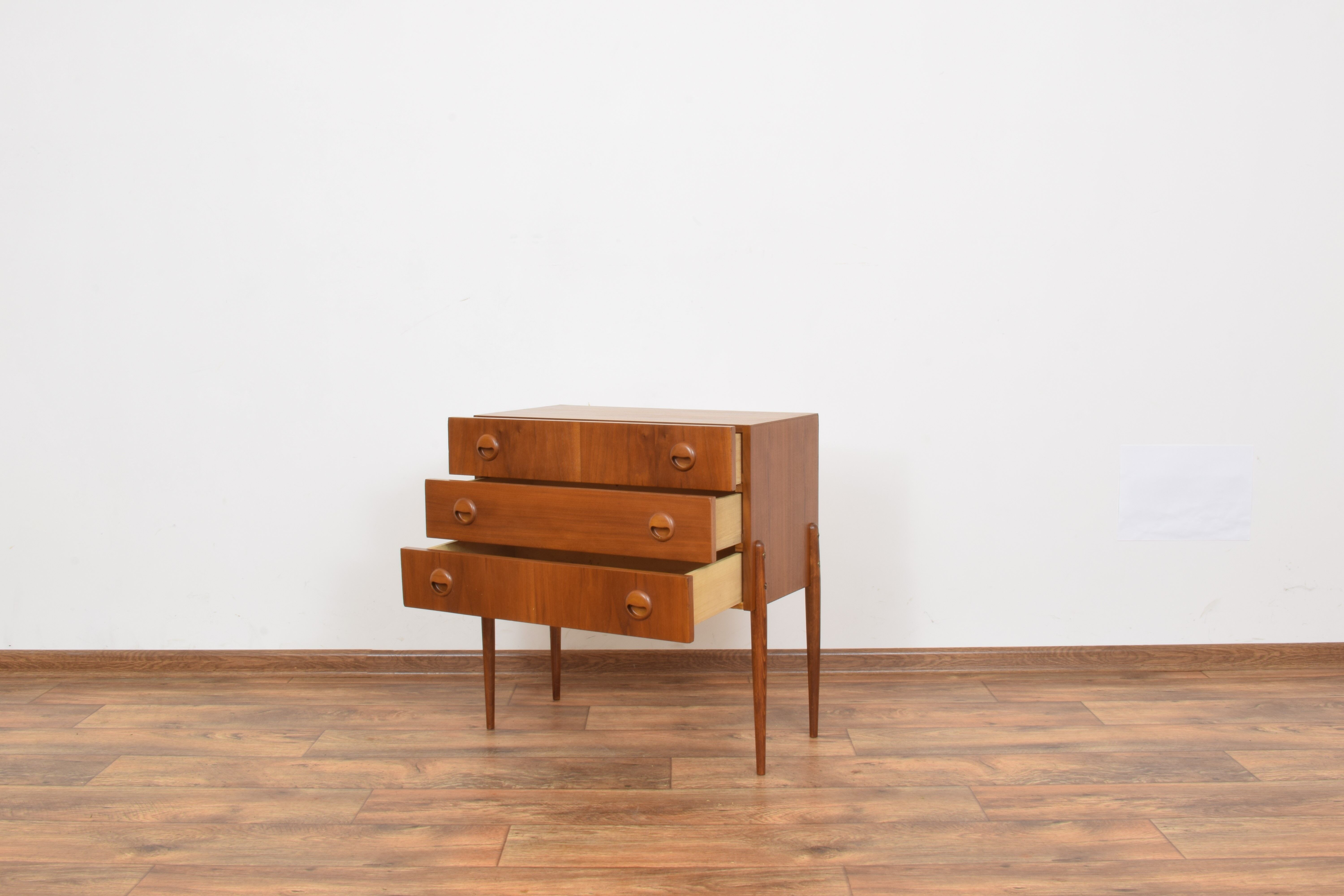 Mid Century Teak Chest Of Drawers From Hans Hawig Möbler, 1960s