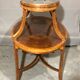 Old-fashioned tea table, 1920 in marquetry